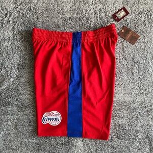 Men’s Los Angeles Clippers Shorts, Mitchell & Ness, Swingman 00, NWT